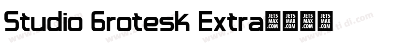 Studio Grotesk Extra字体转换